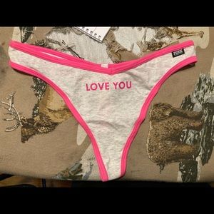 VS/pink thong